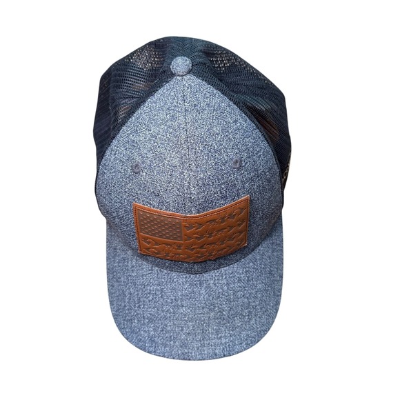 Columbia PFG Performance Hunting Gear‎ Trucker Hat Cap American Flag Patch - Picture 2 of 8